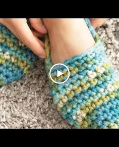 Crochet Quickie Slippers