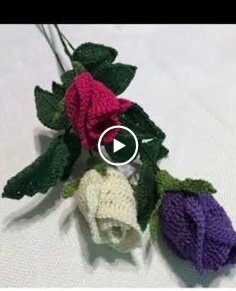 Crochet adorable crochet flowers pattern for home decor ideas
