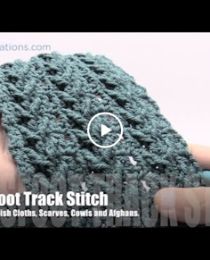 Crochet Larksfoot Track Stitch