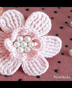 How to Crochet Flowers Video Tutorial