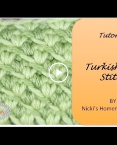 Easy Tutorial: How to crochet the Turkish Star Stitch