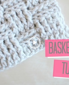CROCHET: Basket weave tutorial  Bella Coco