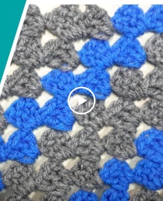 Rectangle Corner to Corner Granny Crochet Tutorial - scarf or blanket