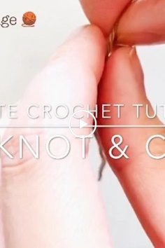 1 minute crochet lesson 1