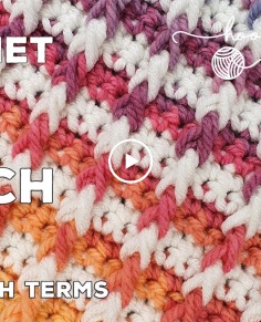 How to Crochet the Bar Stitch (Amazing Texture!)