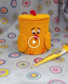Вязаные мелочи для дома. Crochet Home Decor.