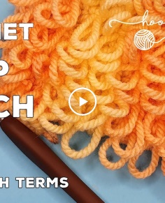 How to Crochet the Loop Stitch (Amazing Texture!)