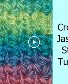 How to Crochet the Jasmine Stitch Part I - Crochet Jewel