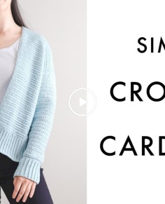 Super Soft & Easy Crochet Cardigan  - Cuddly Cardigan Crochet Tutorial