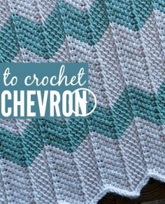 Tunisian Chevron Crochet Tutorial