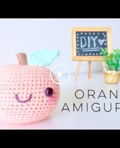 DIY Amigurumi Orange Fruit Crochet