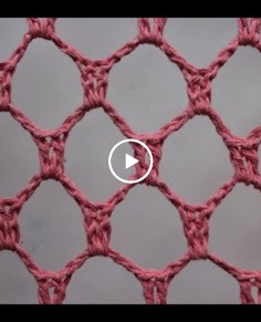 mesh stitch on crochet pattern 2