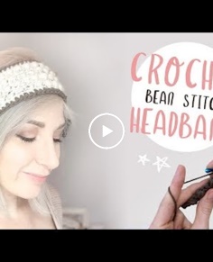 Easy Crochet Winter Headband Tutorial w Bean Stitch (Beginner Friendly!)
