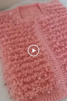 How to knit fur vest step by step