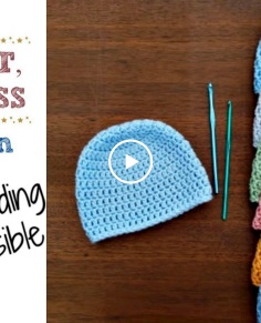 How to crochet a PERFECT SEAMLESS newborn hat with all the pro-tips!
