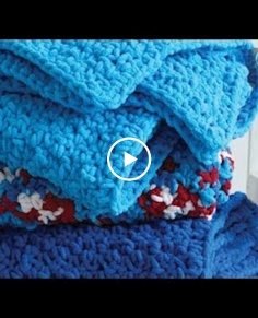 Crochet Pebble Stitch - Blanket for Beginners