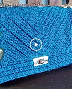 Crochet| diy crochet channel bag