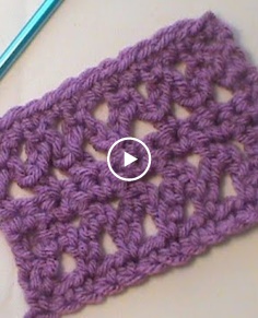 How to Crochet the quot;Braided Lacequot; Stitch Pattern
