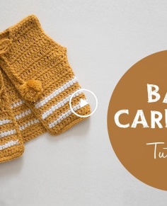 How To Make A Cute And Easy Baby Cardigan