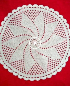 How to Crochet A Thal Posh Thal Cover  Table Top 