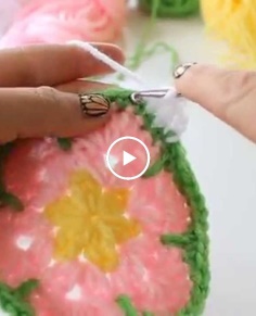 How to crochet an African Flower