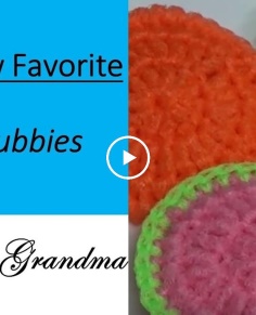 How to Crochet A Dish Scrubby (Craft Show Favorite)
