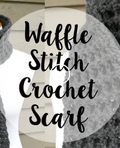 How To Crochet the Waffle Stitch Scarf Episode 345