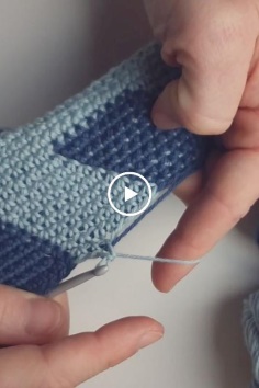 How to knit zigzag stitch
