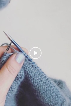 How to Make Purl Stitch