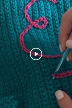 How to Make Surface Slip Stitch