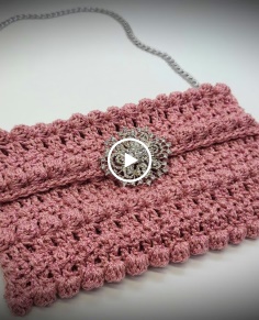 Crochet Bag  How to crochet purse  Bag O Day Crochet Tutorial
