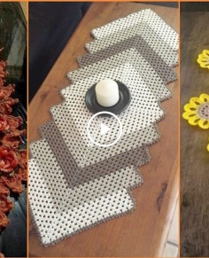 Amazing crochet dinning table runners ideas 2019