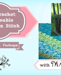 Learn How to Do Single Double Combination Stitch (Seed Stitch) with Marly Bird