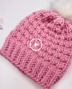 How to KNIT easy Hat for Beginners