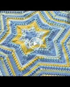 Crochet Hugs and Kisses Starshine Blanket