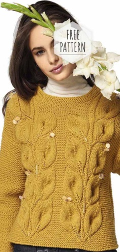 Knitted Top Free Pattern