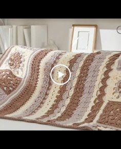 Crochet Motif Sampler Blanket Pattern