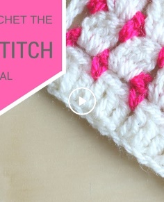 CROCHET: How to crochet the block stitch  Bella Coco