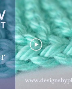 How to Knit a Cleaner Edge Tutorial