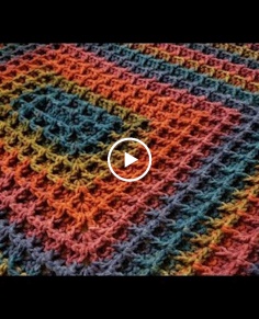 The Rectangle Waffle Blanket Crochet Tutorial!