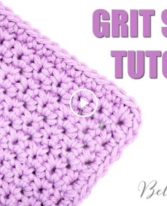 CROCHET: GRIT STITCH  Bella Coco Crochet