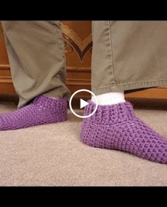 Easy Custom Sized Slippers Crochet Tutorial!