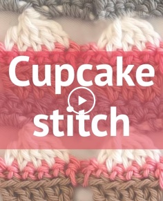 HOW TO CROCHET A CUPCAKE STITCH