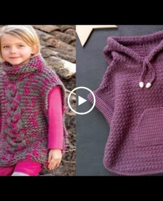 Modern and stylish baby girls knitting dresses designs