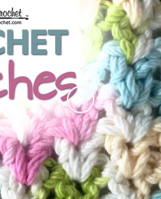 Stitch Repeat V-Stitch Free Crochet Pattern - Right Handed