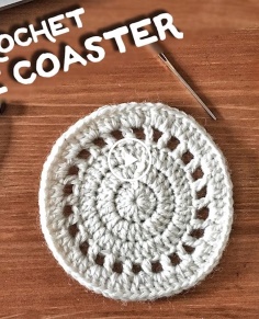 How To Crochet A Simple Coaster