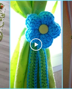 Home decorations ideas with handmade crochet work