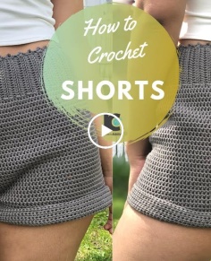 How to Crochet Shorts  FREE PATTERN XS-XXL 