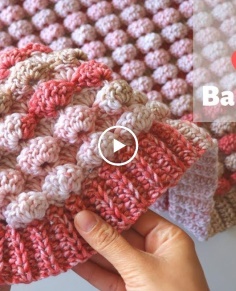 Crochet Candy Blanket Easy Way