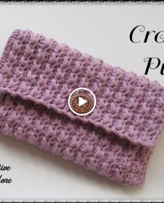 Lovely Crochet Simple Purse
